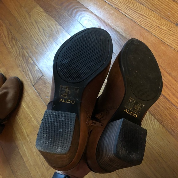ALDO | Brown Booties 8.5 - Picture 6 of 7